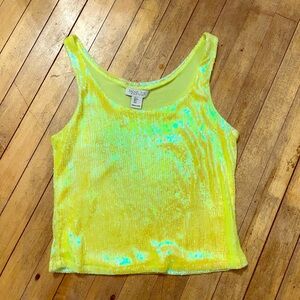 Rachel Zoe Sequin Tank S